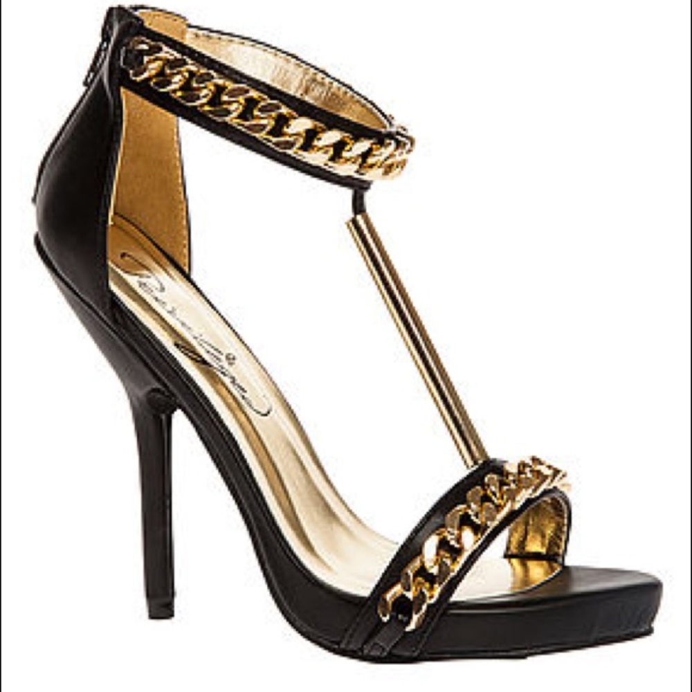 Privileged Shoes • Djinn • Black+Gold • 8